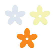 Конфетти фольгированное Цветочки