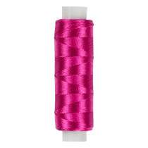 Нитки для вышивания Gamma V150/ 2 100% вискоза 183 м 200 я №3051 малиновый